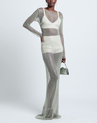 New Arrivals Woman Maxi dress Sage green Size 4 PES