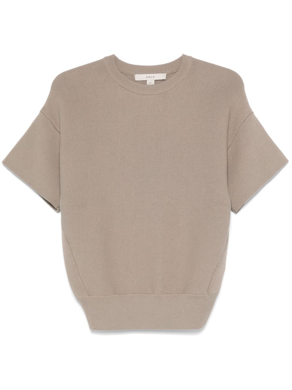 Knitted T-shirt - Green