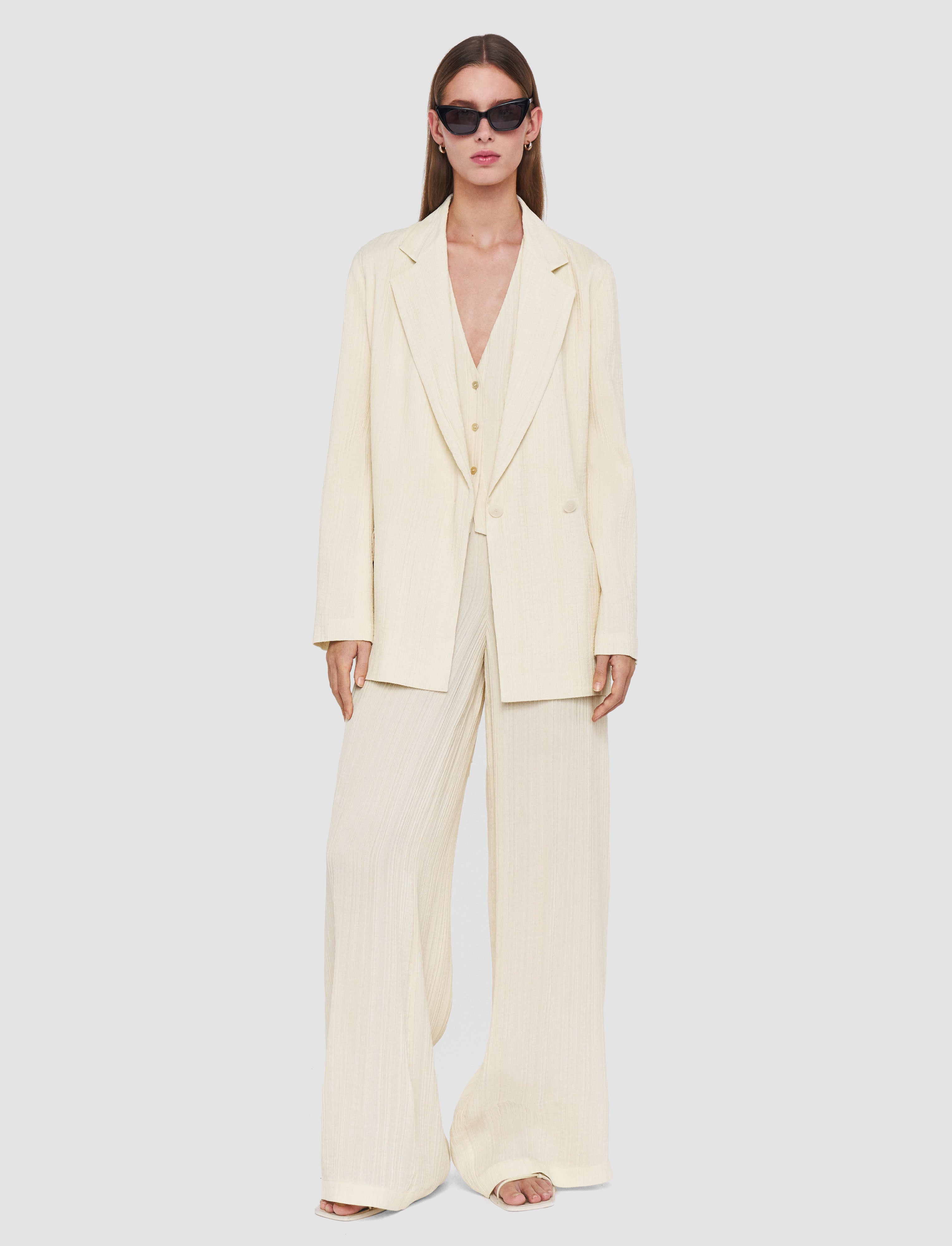 Amelot Pleat Jacquard Jacket - 44