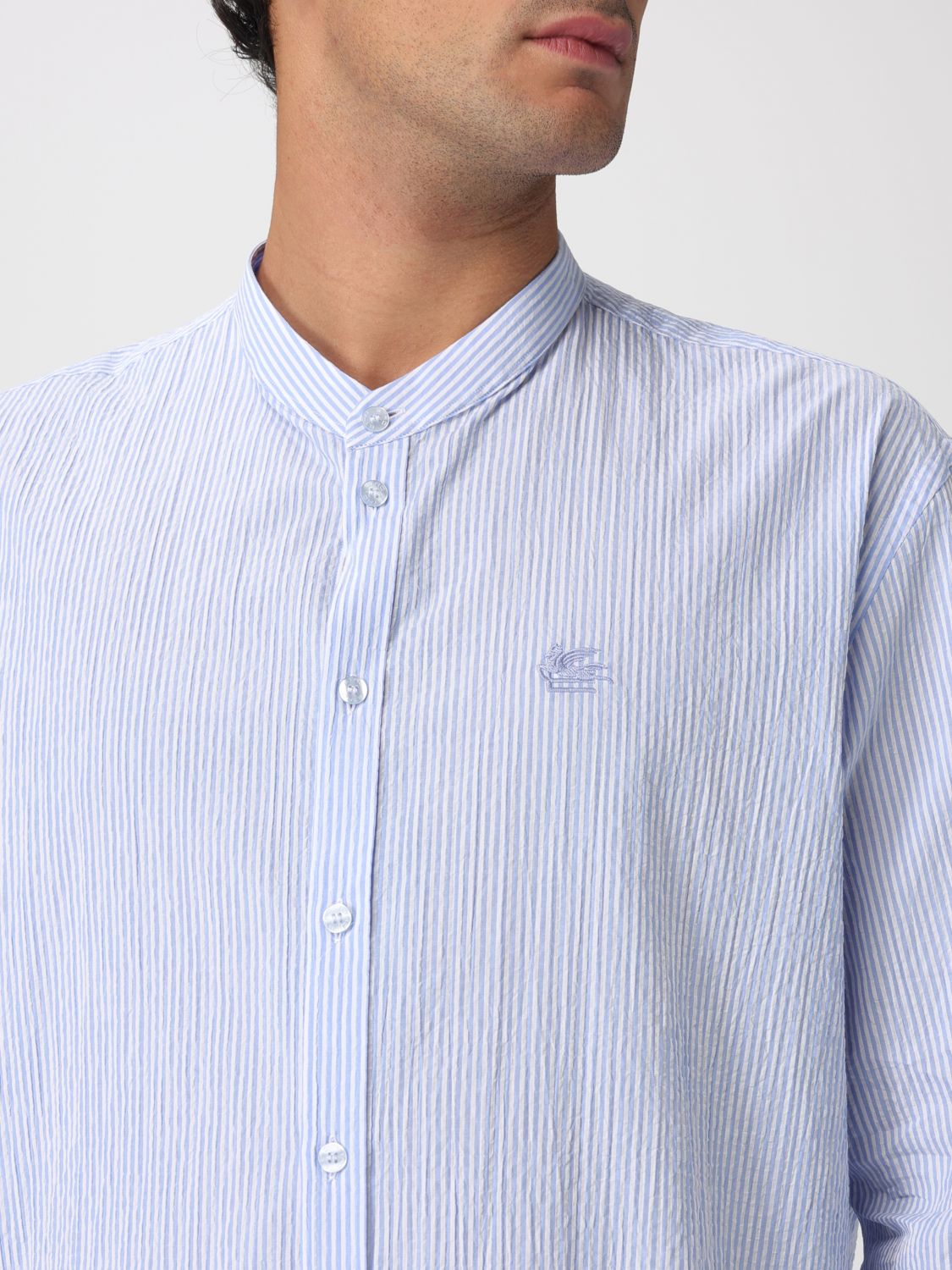 Shirt Men color Blue