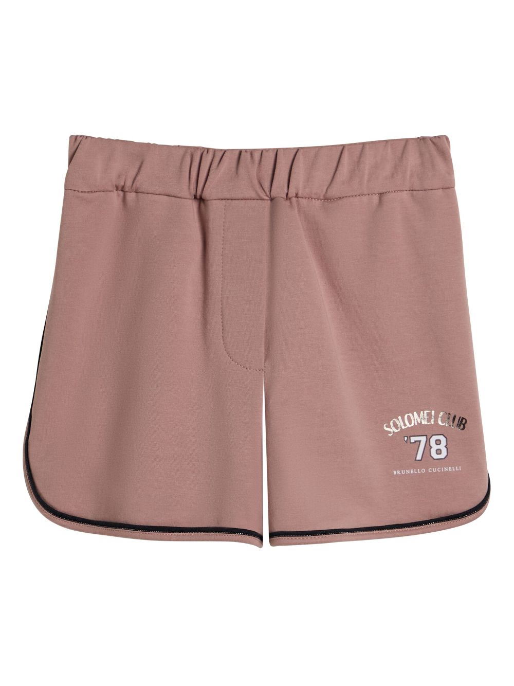 Lightweight French-terry shorts - Pink