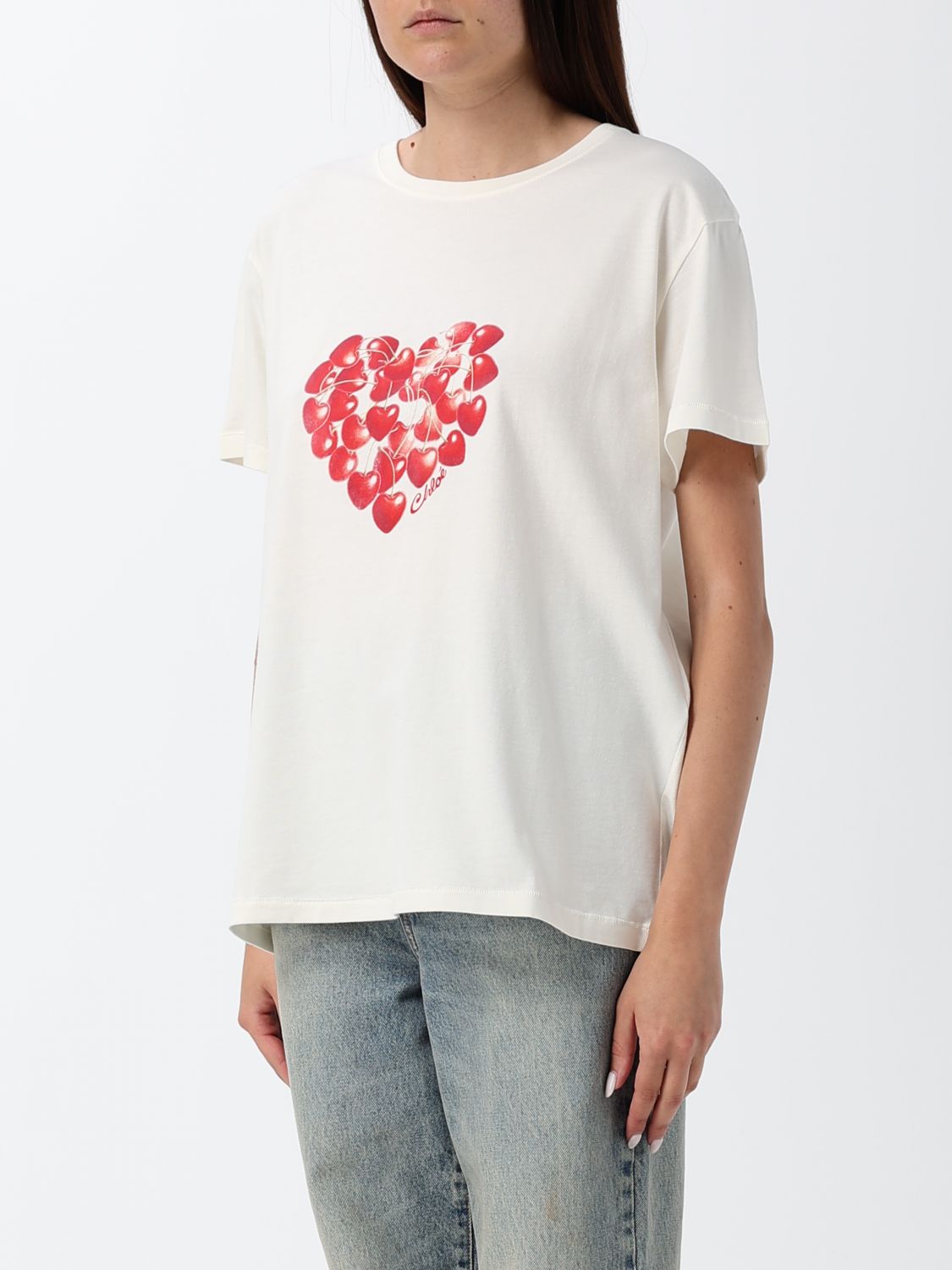 CHLOÉ T-Shirt Woman color Milk