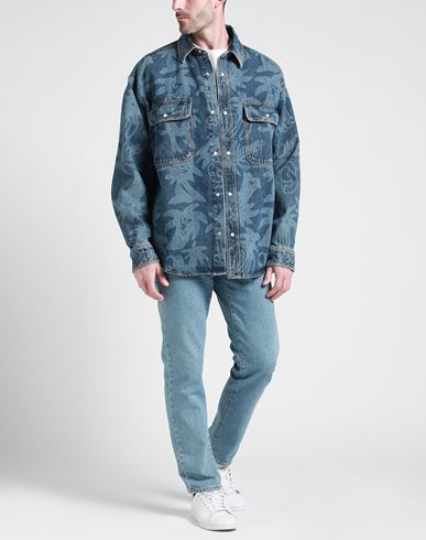 Man Denim outerwear Blue