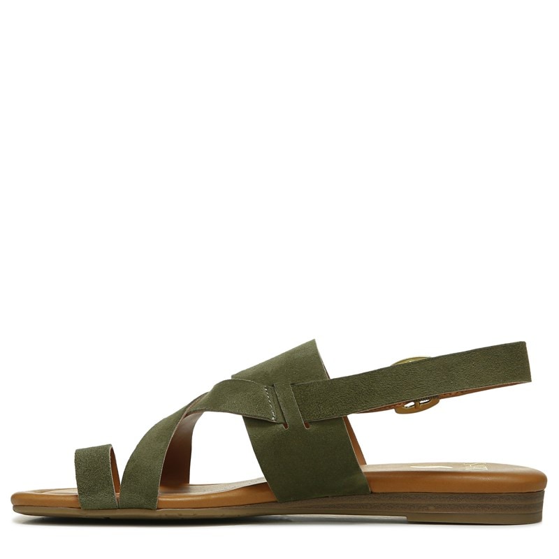 Women's Gia Sandals (Olive Green Suede)