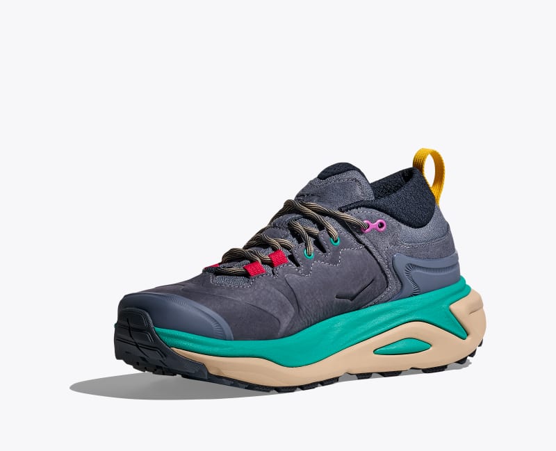 HOKA Men's Kaha 3 Low GTX Shoes in Anchor/Gemstone
