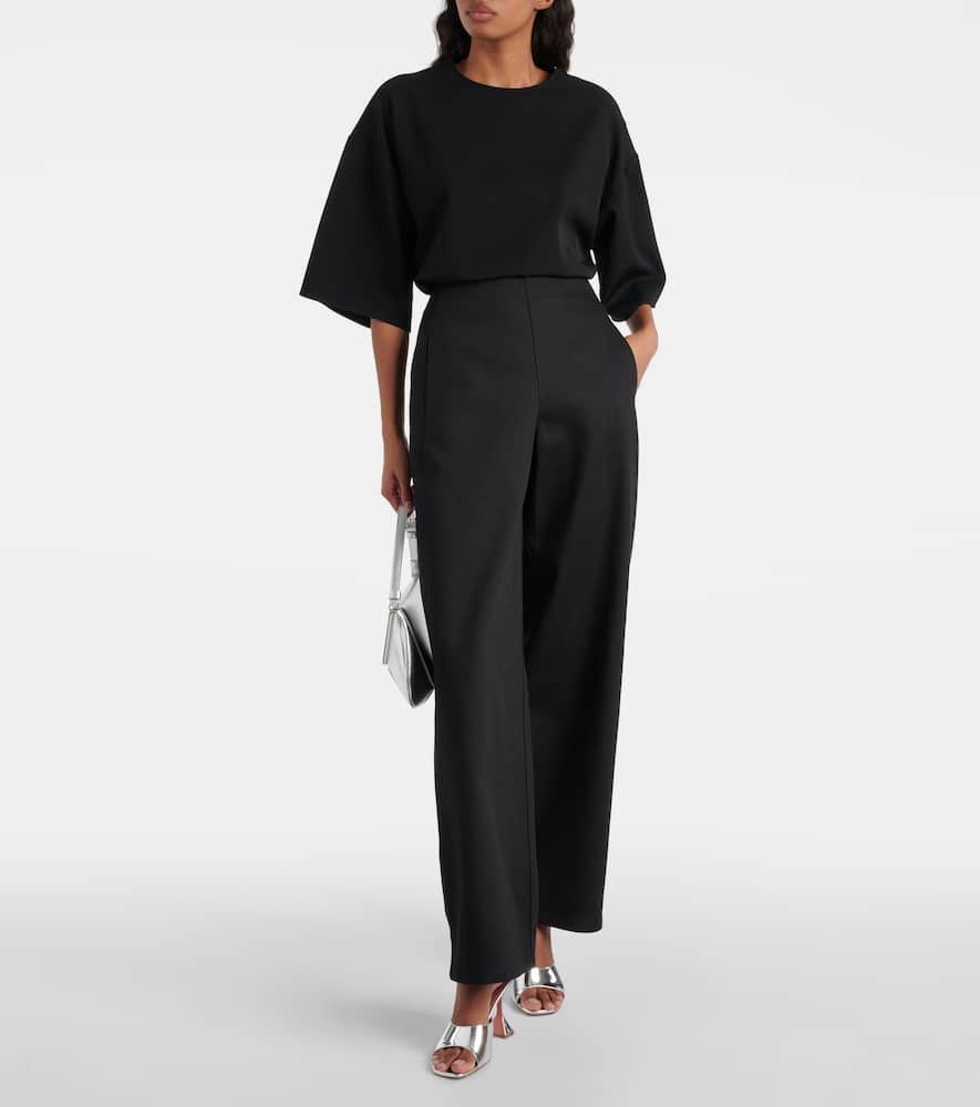 Jagger high-rise wide-leg jeans