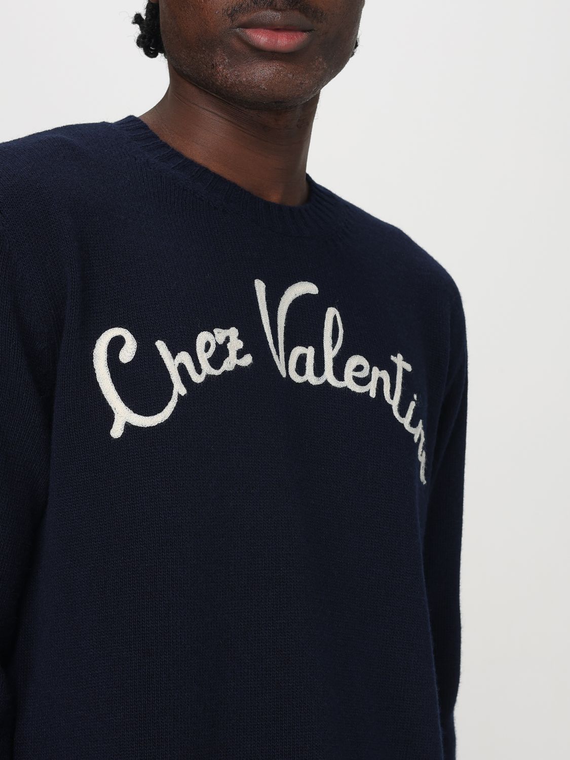 Sweater Men color Blue