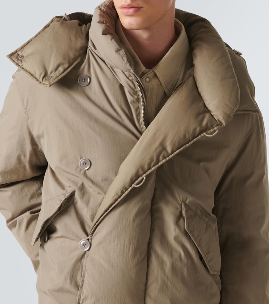 Cotton-blend down jacket