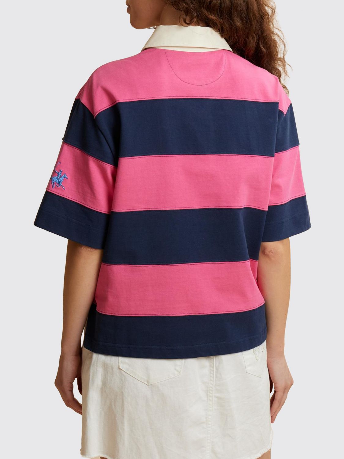 Polo Shirt Woman color Navy