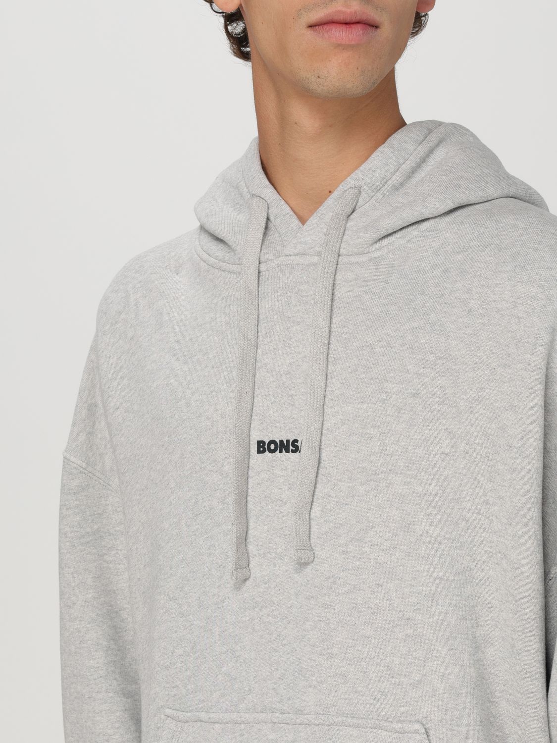 Sweatshirt Men color Black