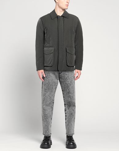 Man Jacket Charcoal Size 40 Polyamide