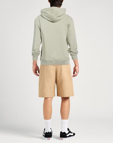 Man Sweatshirt Sage green Size L Organic cotton
