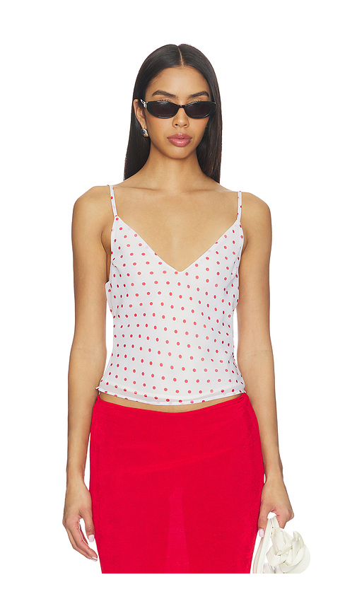 Bella Venice x REVOLVE Sila Slip Top in White. - L also in
