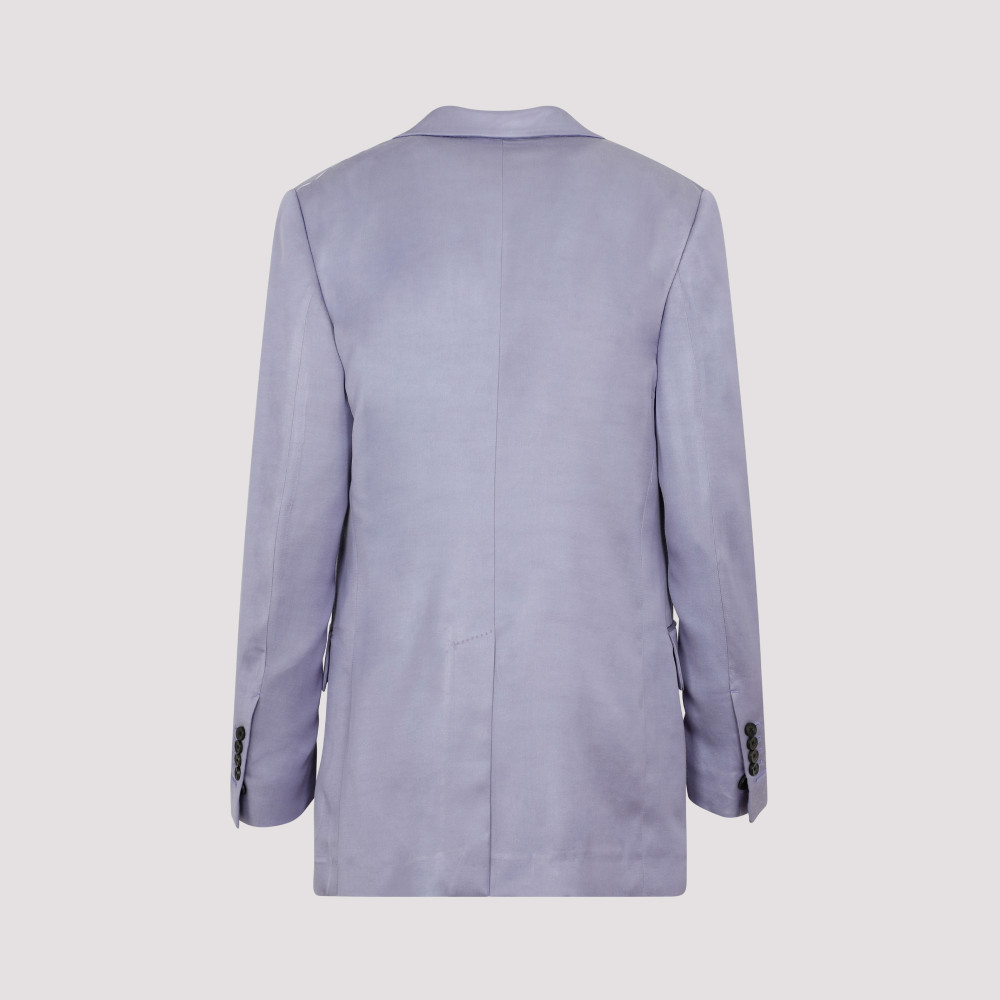 Soft Fluid Twill Boyfriend Jacket