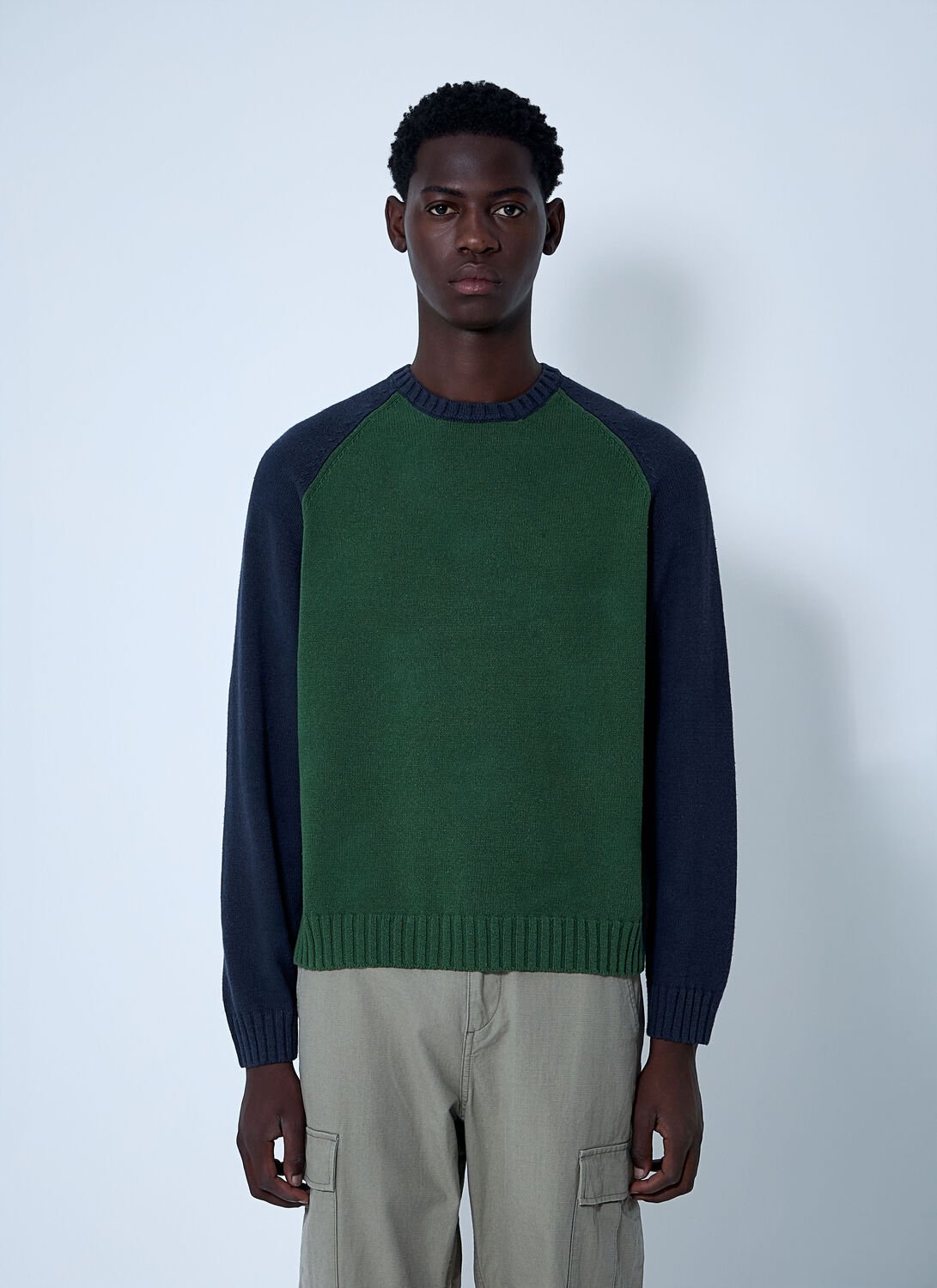 Colour-block Sweater