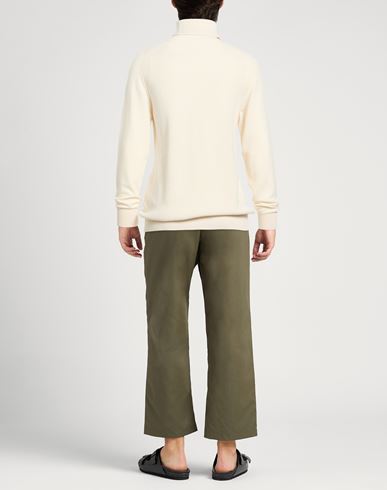 Man Turtleneck Ivory Size M Cashmere