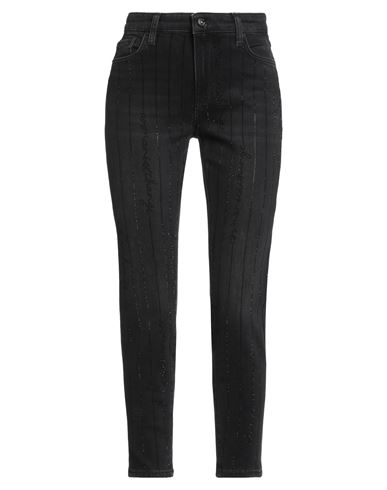 Woman Jeans Black Size 27W