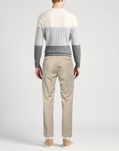 Pt Torino Man Pants Sand Size 34 Cotton, Silk, Elastane