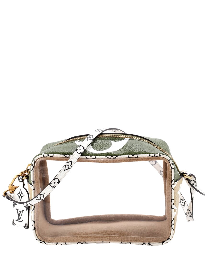 Green Limited Edition Colored Monogram Giant Beach Pouch