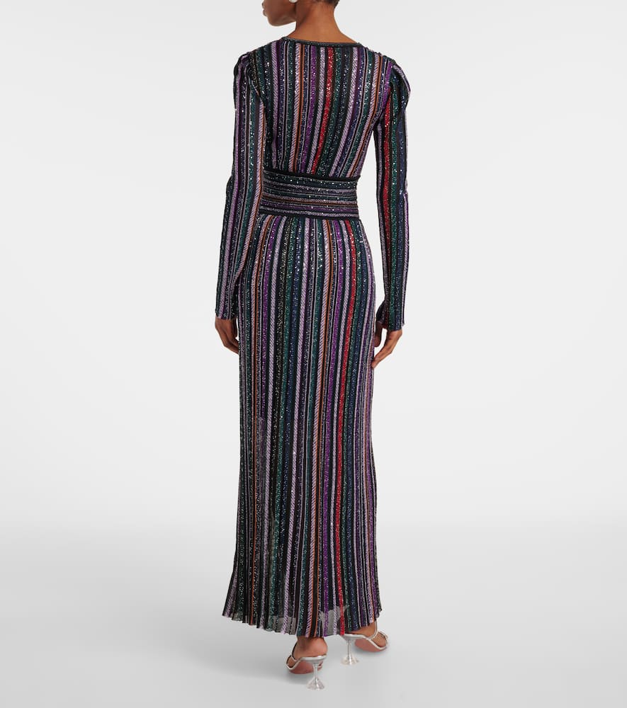 Missoni Sequined striped gown