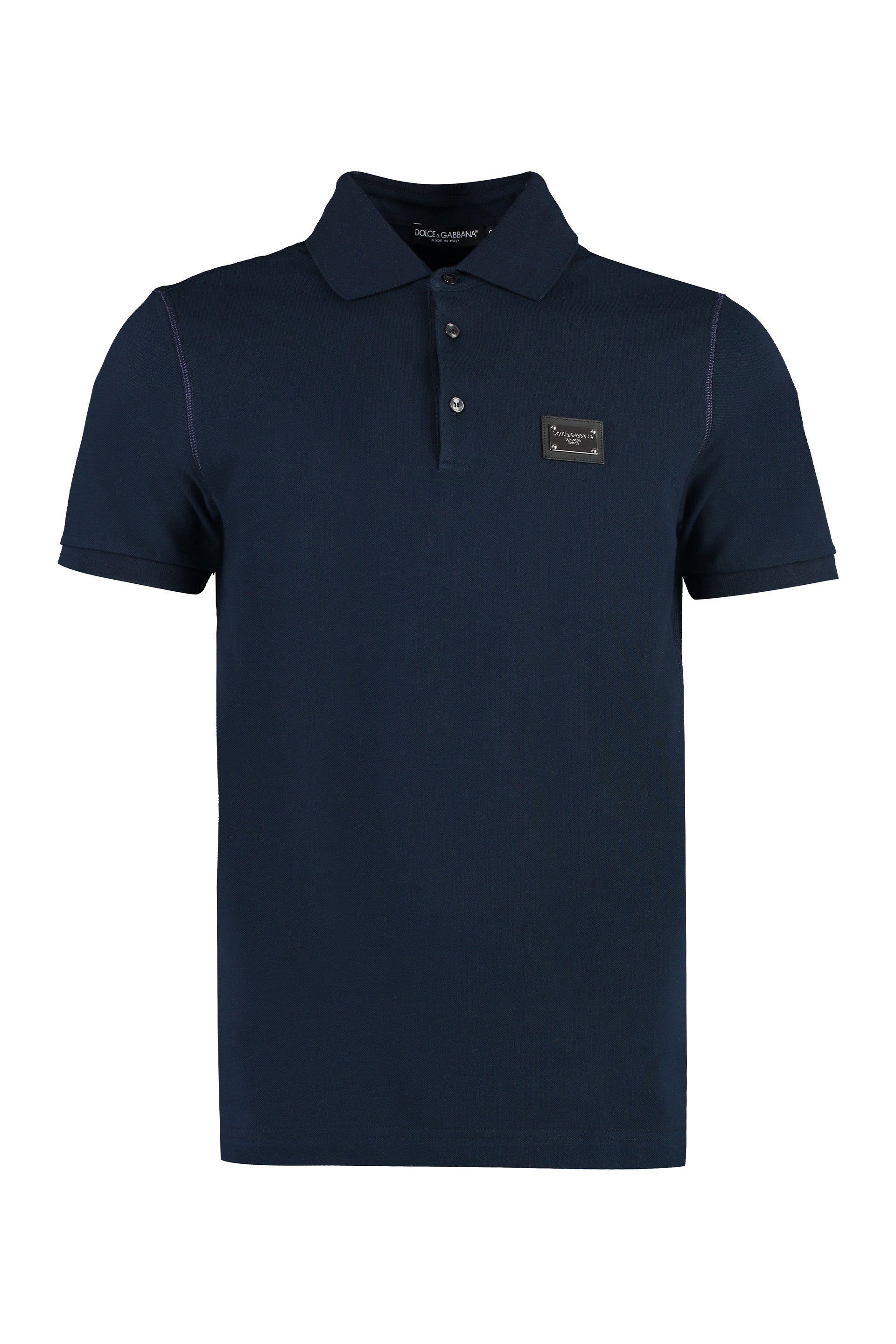 Short-Sleeve Cotton Polo Shirt