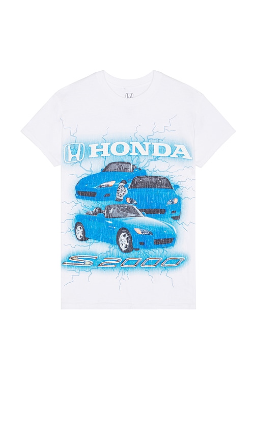 CPTN Apparel Top Down Tee in White. L also in