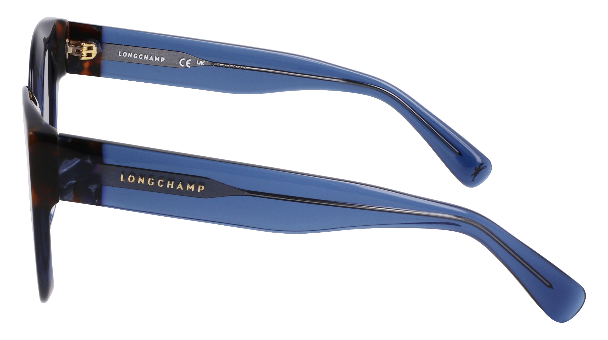 LONGCHAMP Woman LONGCHAMP LO750S 430 Sunglasses Acetate Blue Round Normal Norma