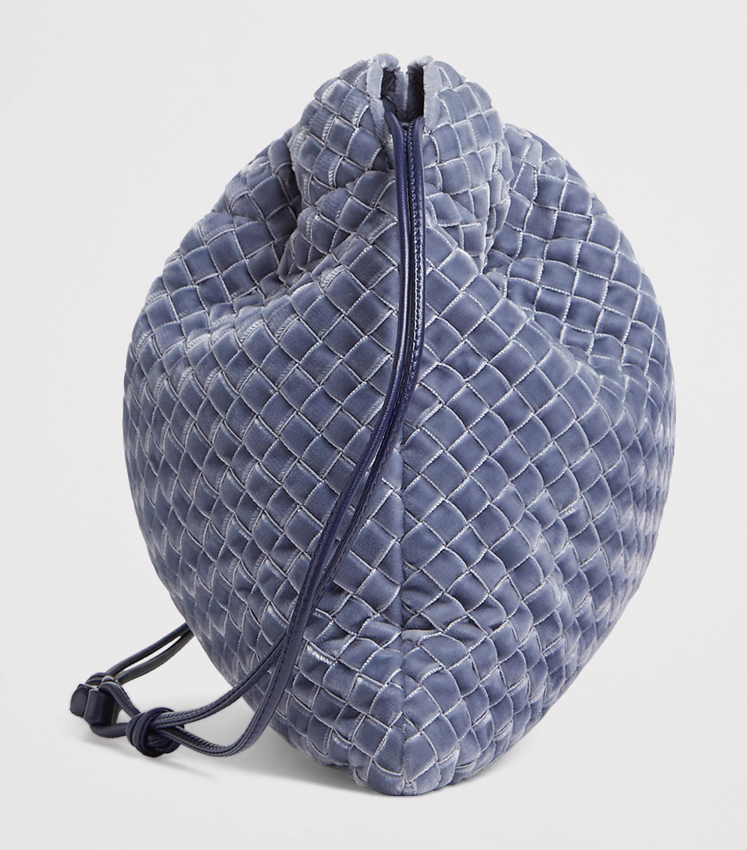 Velvet Lambskin Dustbag Shoulder Bag