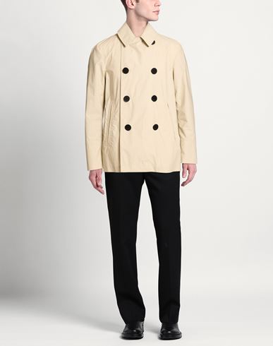 Man Jacket Beige Size 40 Cotton