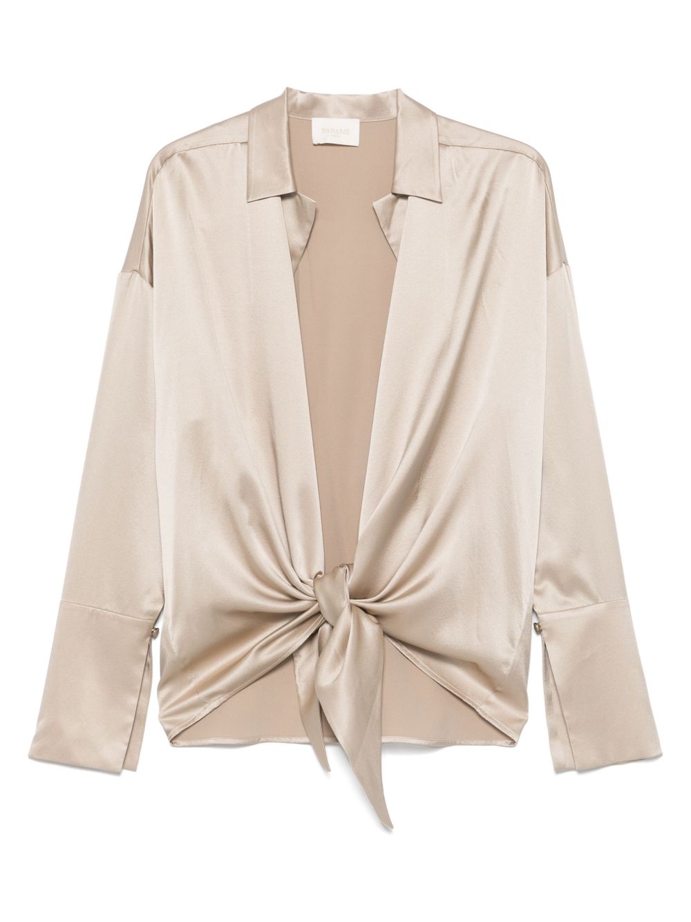 Satin blouse - Neutrals