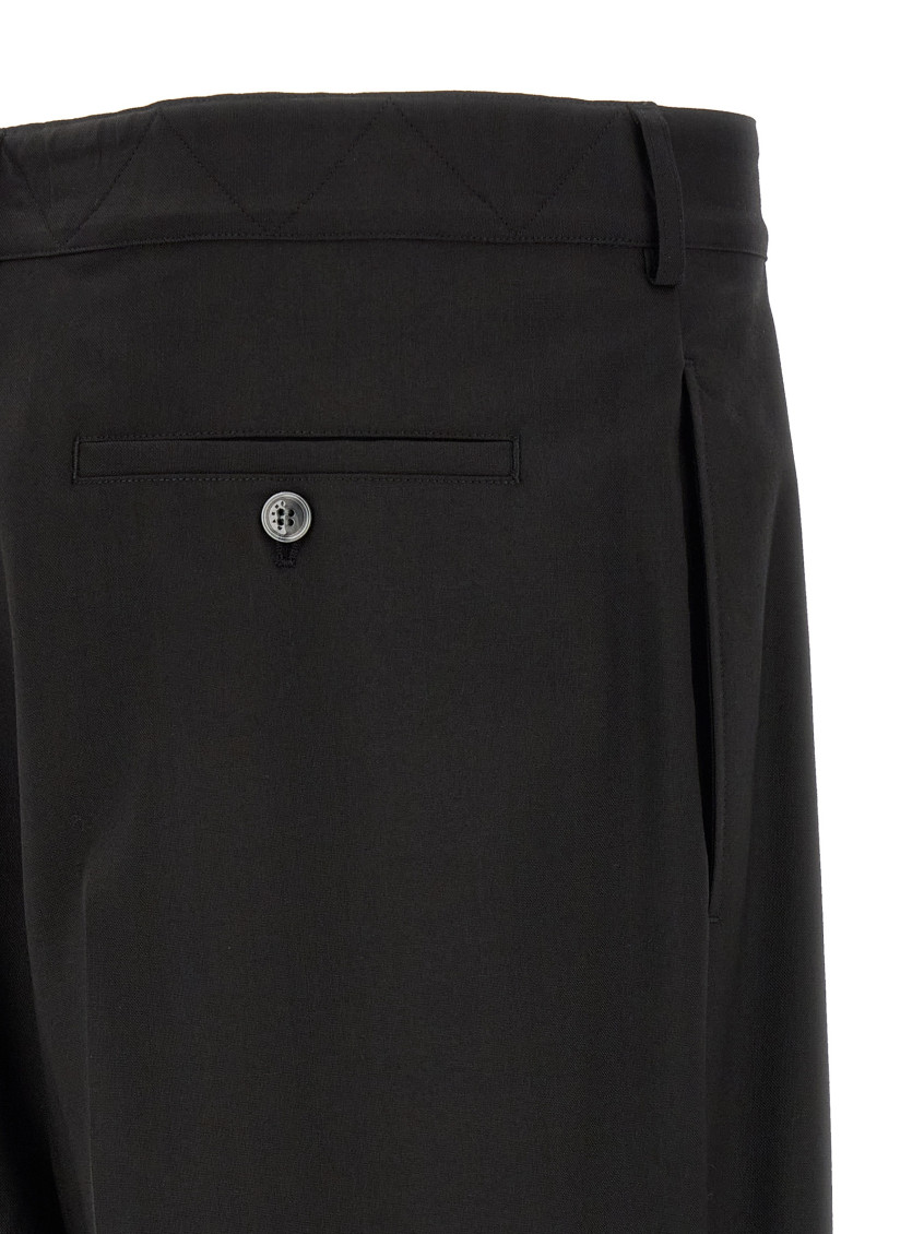 Cool Wool Pants Black