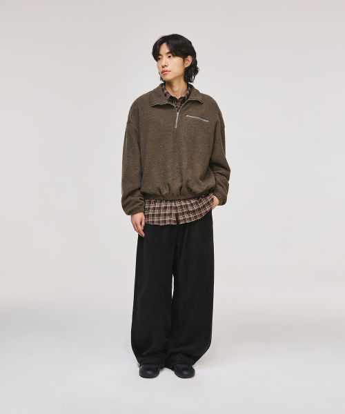Wide Polar Fleece Training Pants
