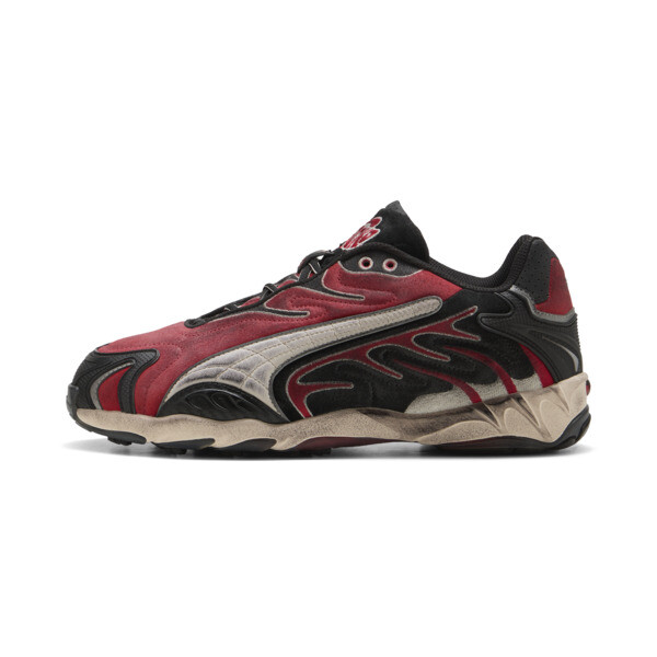 A$AP ROCKY x PUMA Inhale Distressed Sneakers in Black