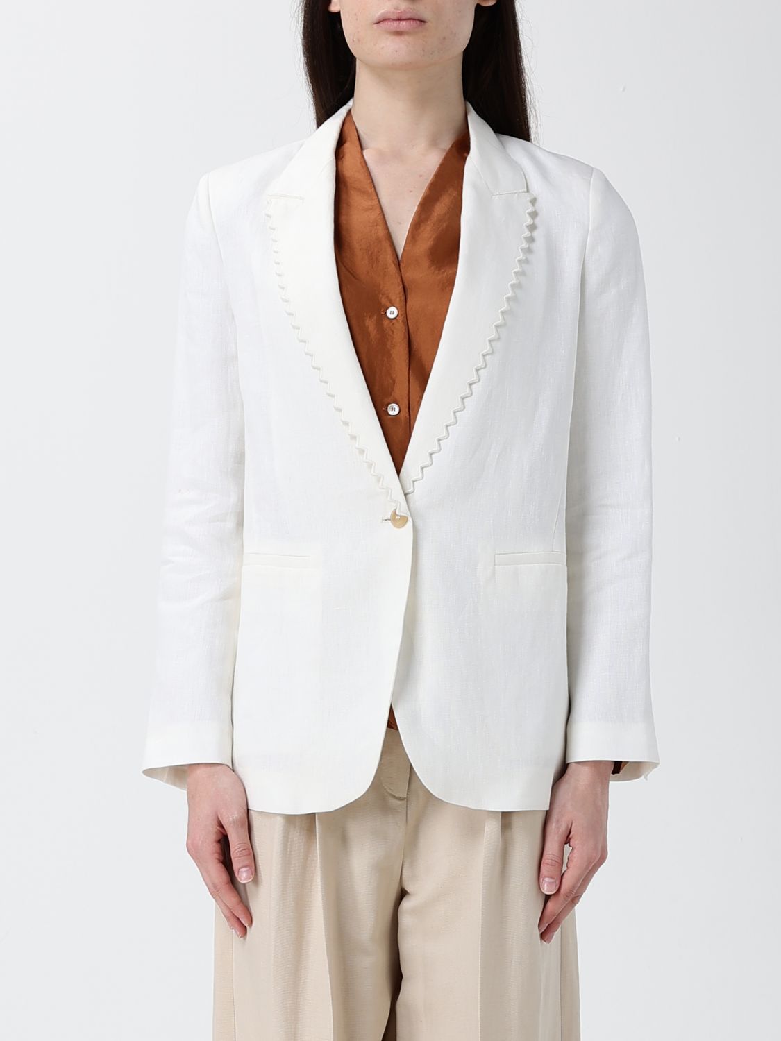 Jacket Woman color White