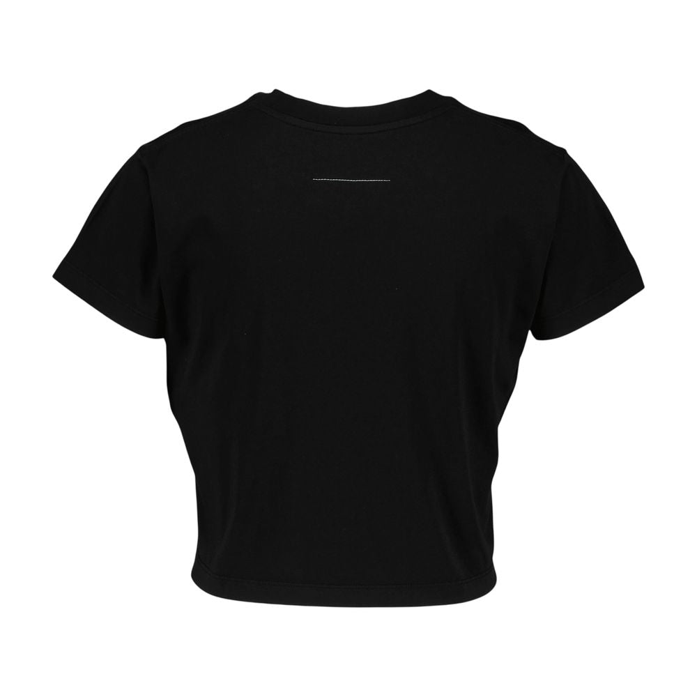 Cotton T-Shirt — Black