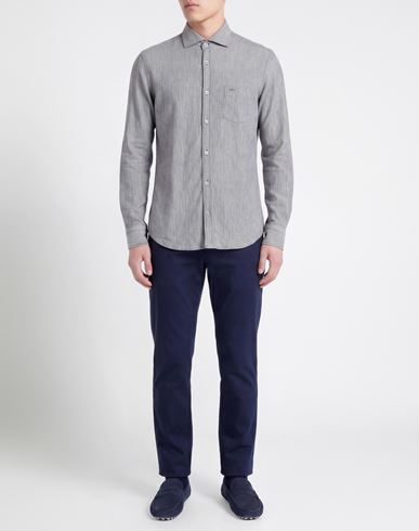 Man Shirt Grey Size 16 ½ Wool