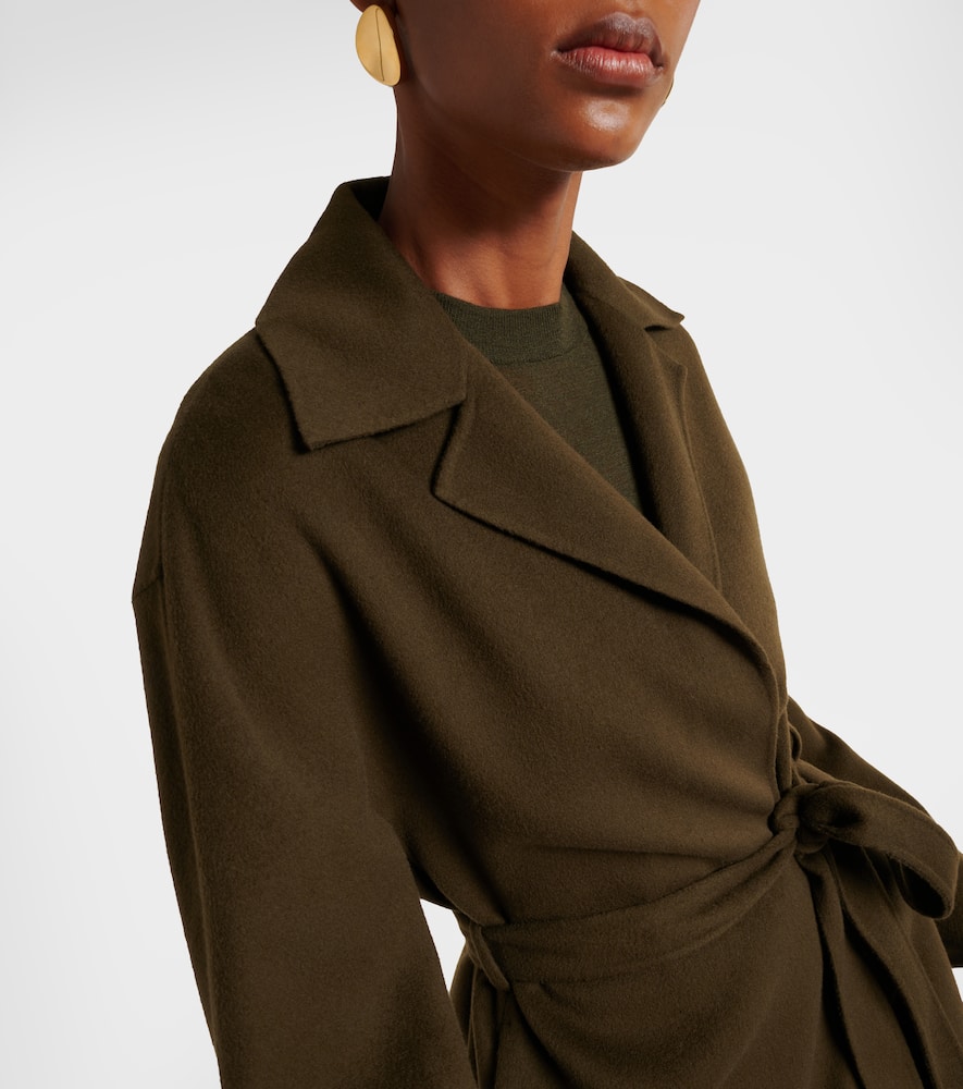 Joseph Light Double Face Cranwood wool and silk coat