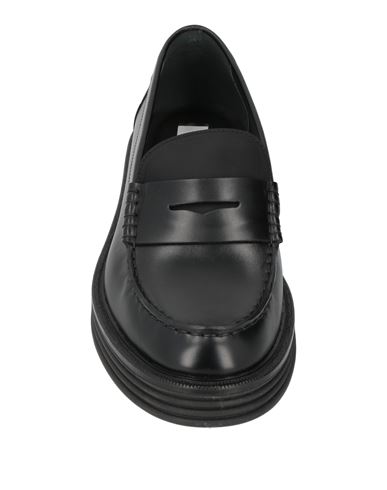 Man Loafers Black Size 12 Calfskin
