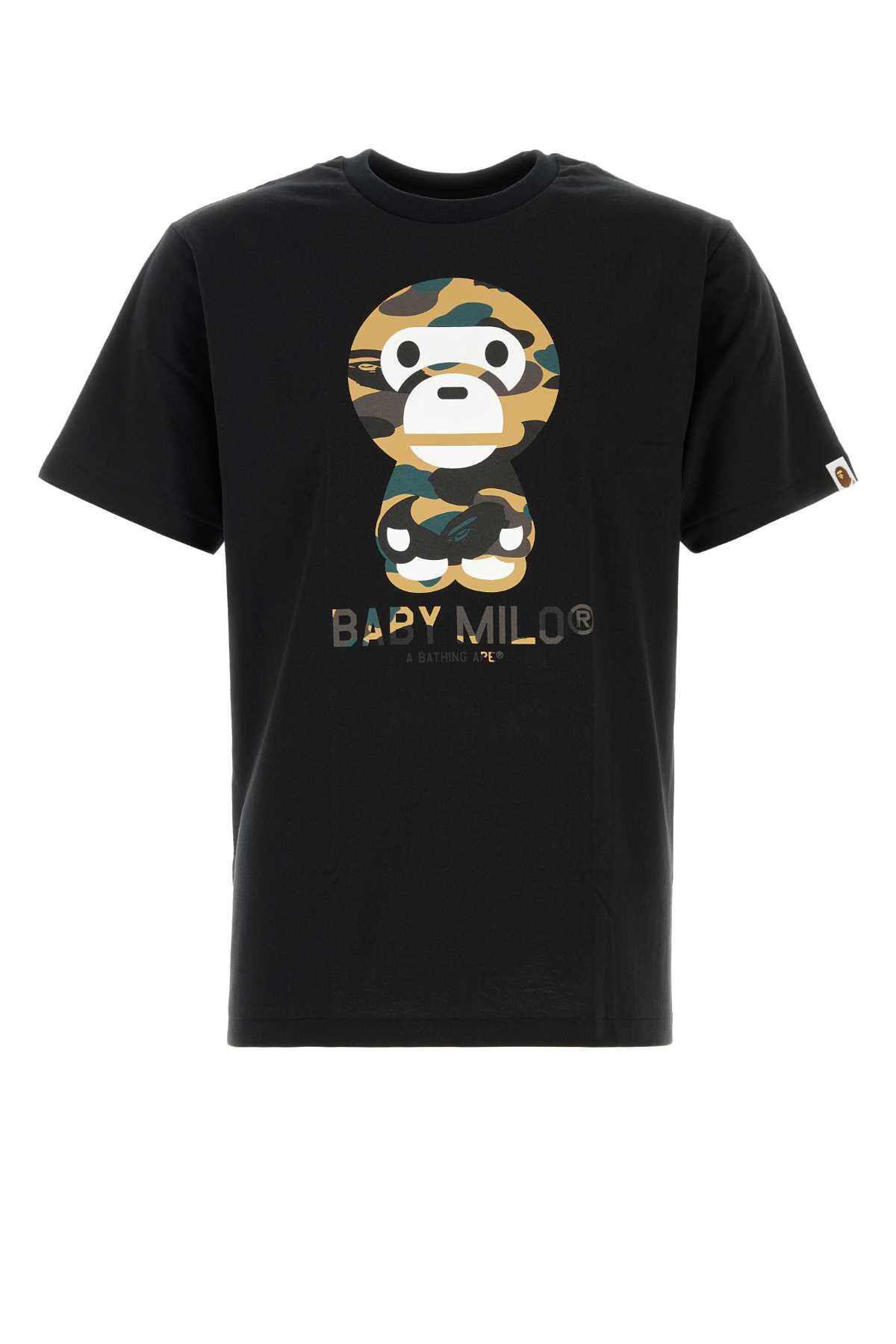 Camo T-Shirt — Black