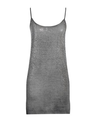 Avant Toi Woman Top Grey Size XL Modal, Silk, Lycra