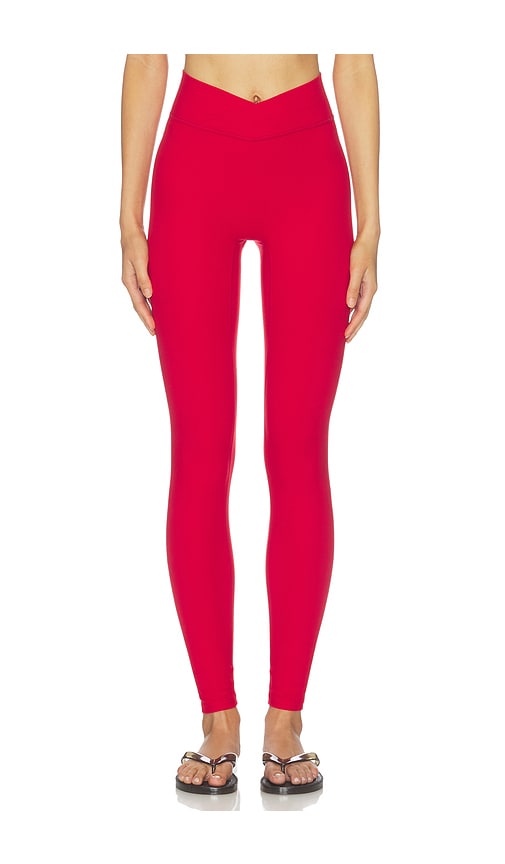 437 The V Legging in Red. - XS also in S