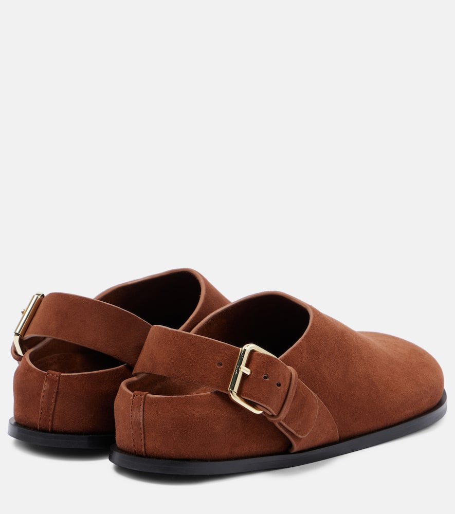 A. Emery Louis suede slingback flats