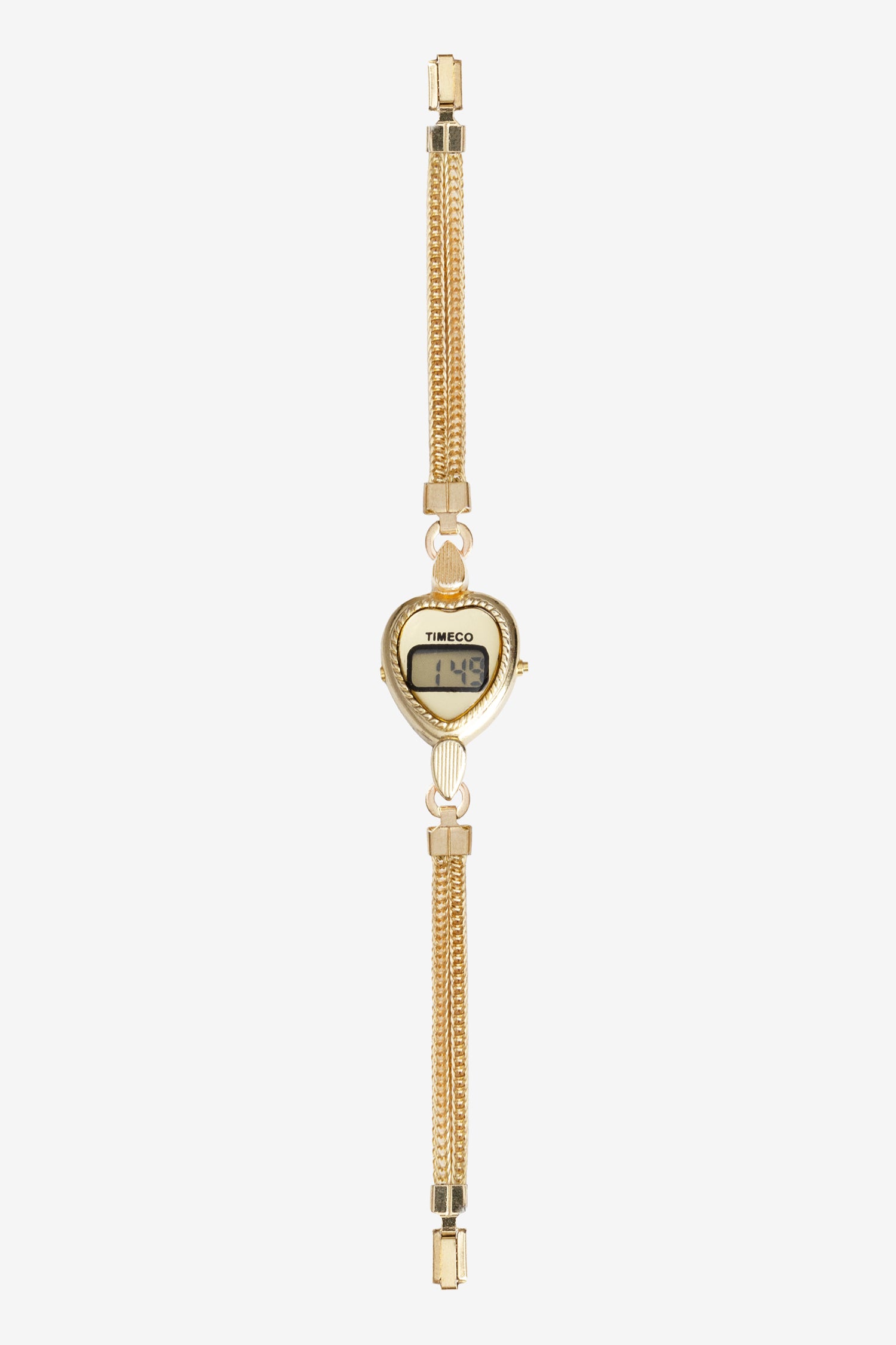 WCHRHTCHN - Heart Chain Watch - Gold / O