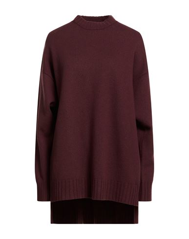 Woman Sweater Burgundy Size 2 Wool