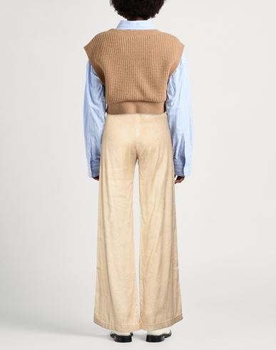 Jacob Cohёn Woman Pants Beige Size 8 Linen, Lyocell, Elastane, Polyester, Cotton