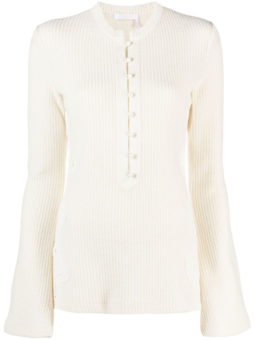Ivory Wool Top