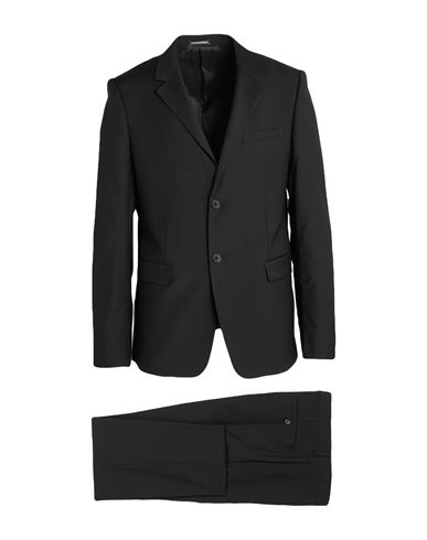 David Line Man Suit Black Size 36 Wool