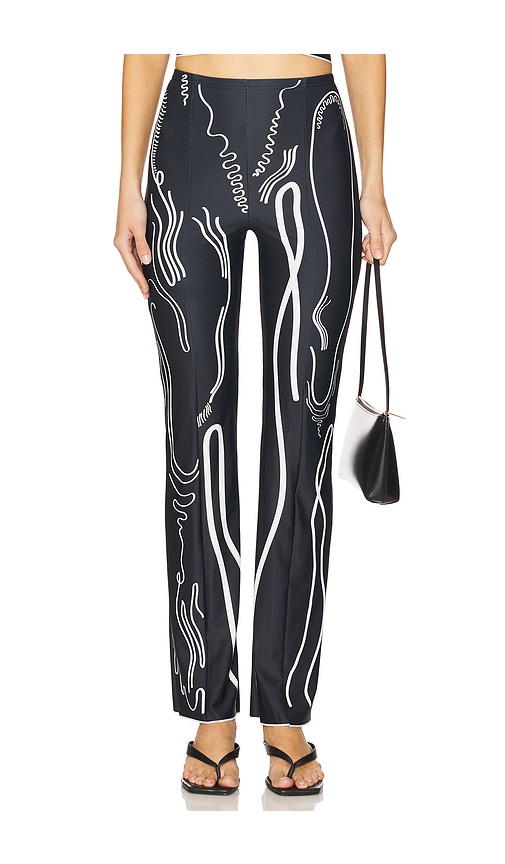 Di Petsa HOSE VENUS SHELL LYCRA in Black. Größe XS. Also in L