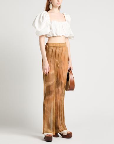 Momoní Woman Pants Camel Size 6 Viscose