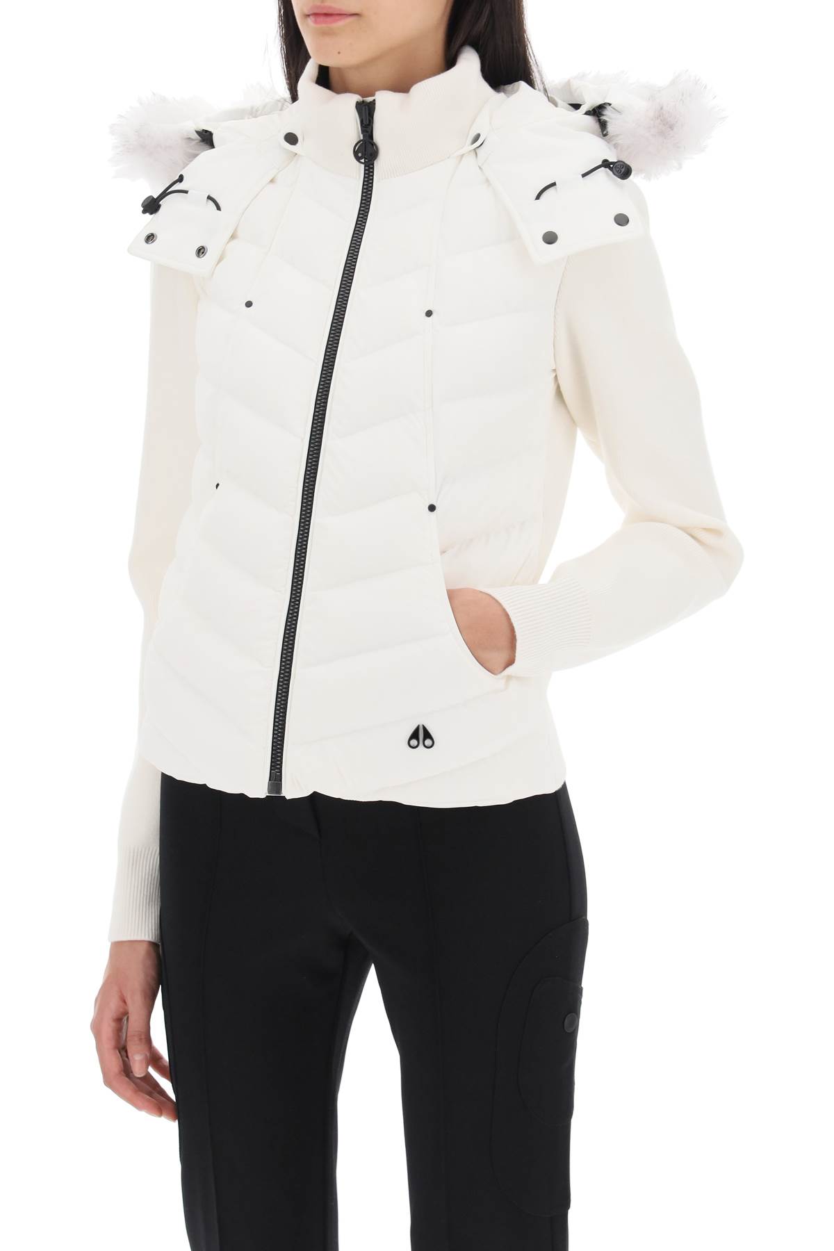 Hooded Hybrid Cardigan